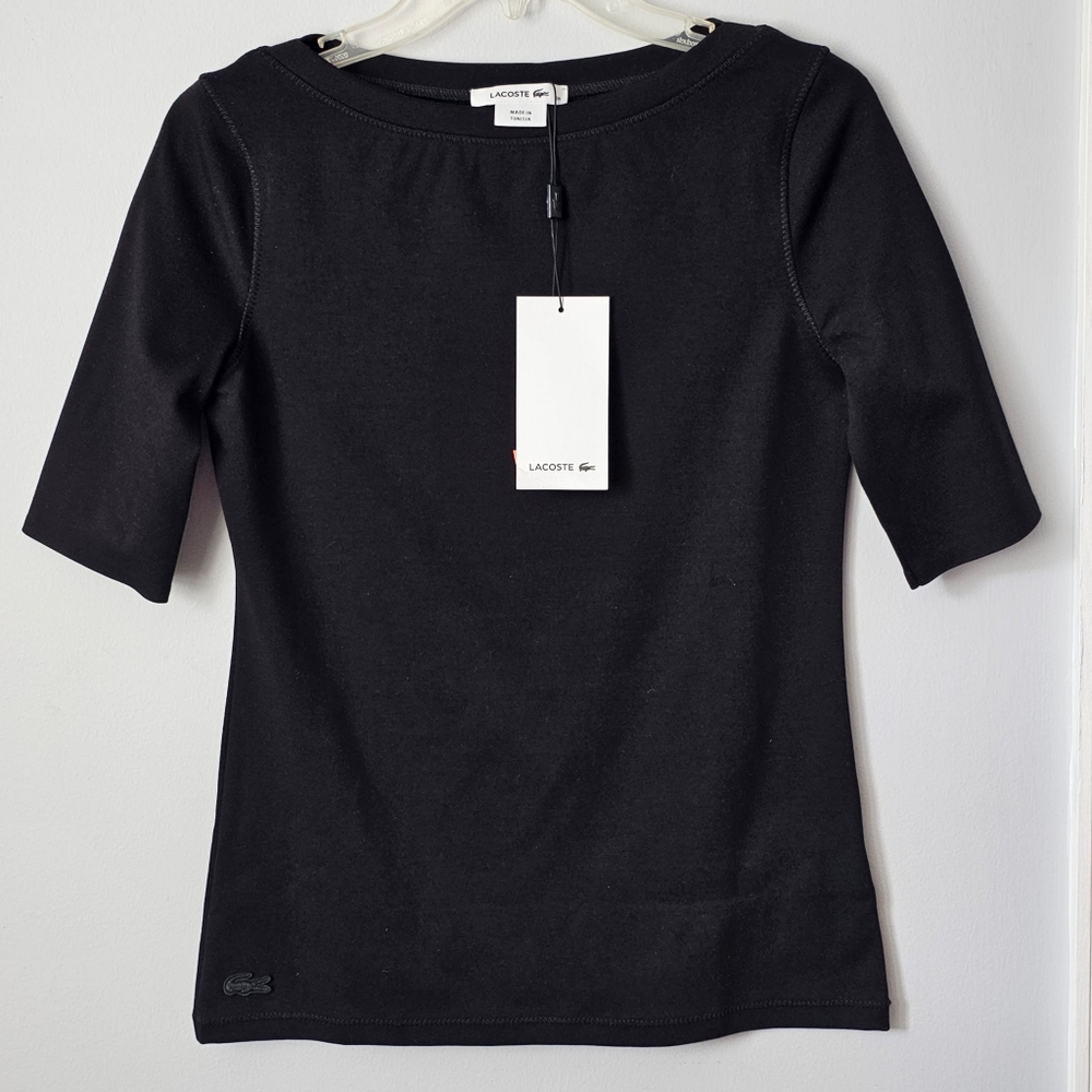 Lacoste Black Blouse